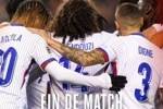 欧国联-法国2-1客胜比利时 穆阿尼双响奥蓬达破门琼阿梅尼染红